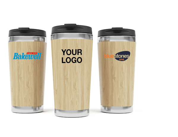 EcoSip - Printed Bamboo Travel Mugs