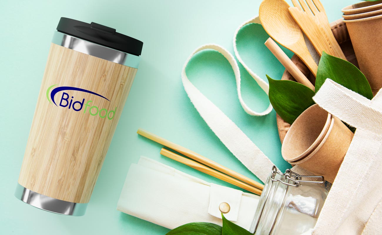 EcoSip - Personalised Bamboo Travel Mug