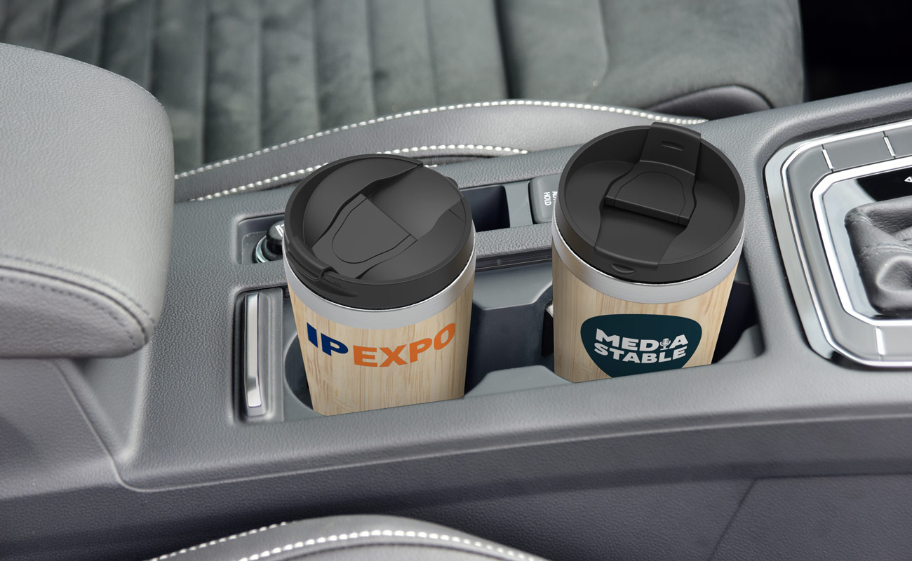 EcoSip - Bamboo Travel Mug Personalized