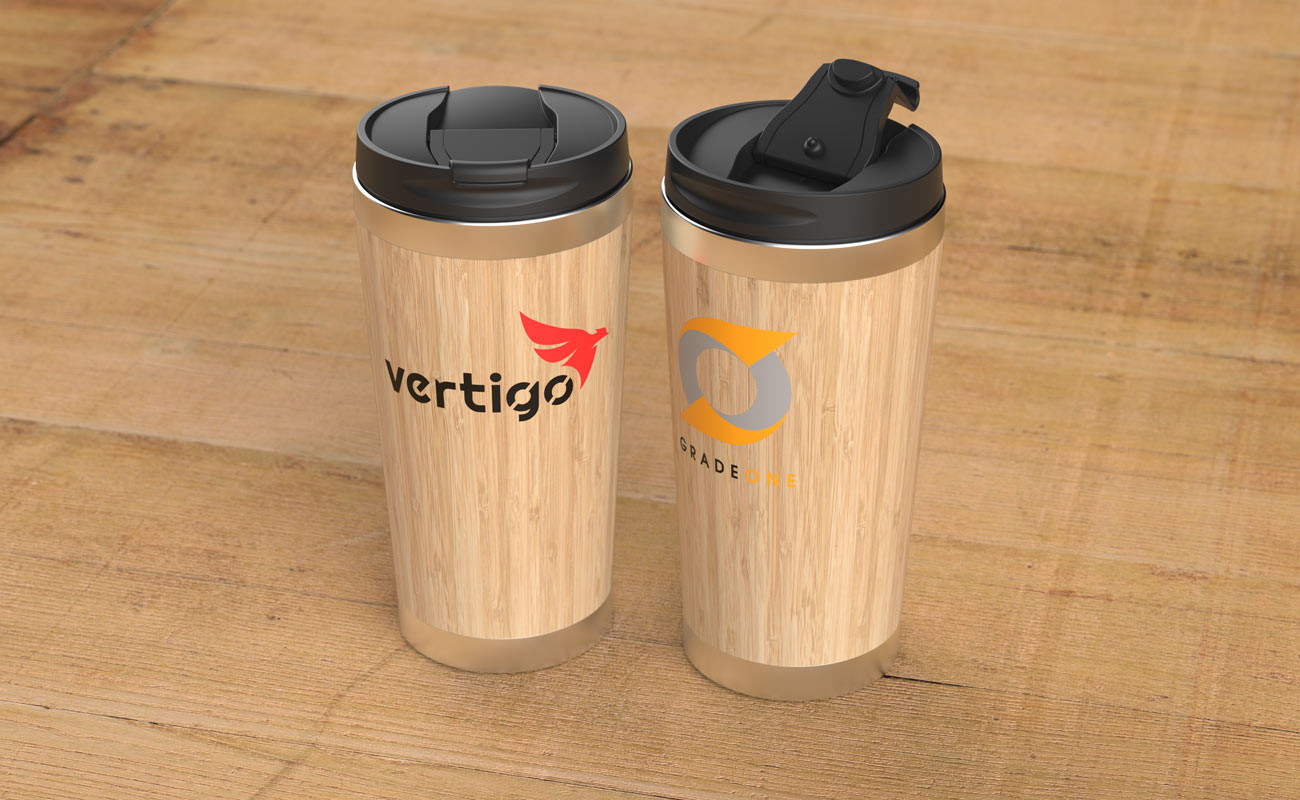 EcoSip - Promotional Bamboo Travel Cups