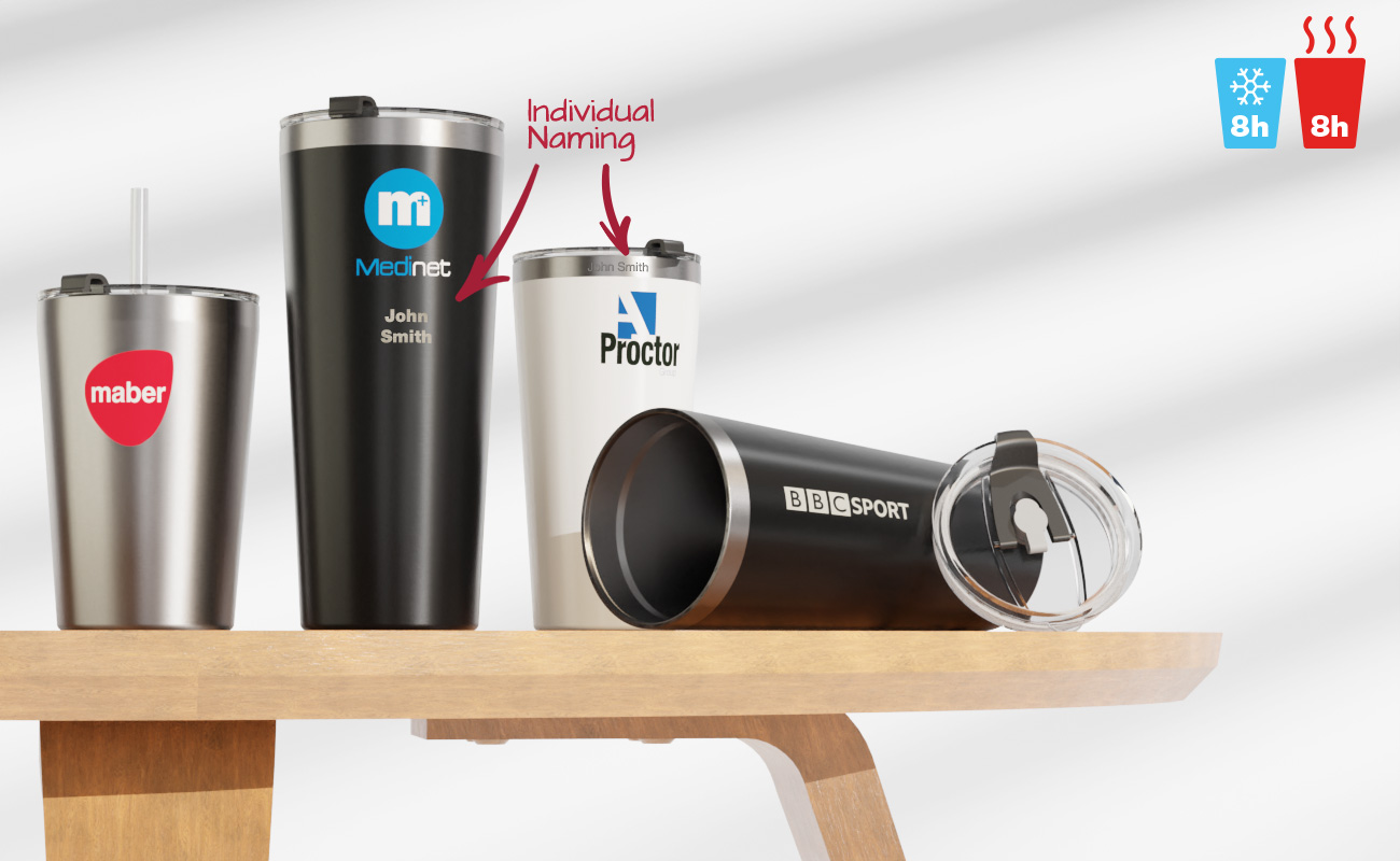 Personalised Travel Cup, Metro