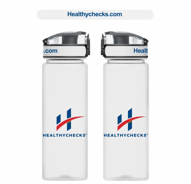 Custom Metal Water Bottles Logo, Aqualok Metal